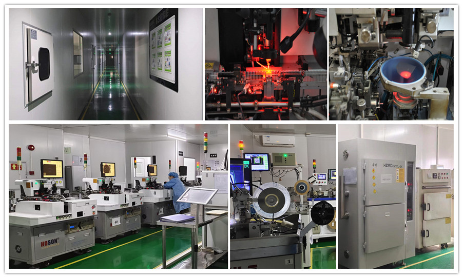Dongguan Lanjin Optoelectronics Co., Ltd. linha de produção da fábrica
