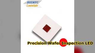 Chip LED vermelho 5W 3535 para inspeção de wafer de precisão