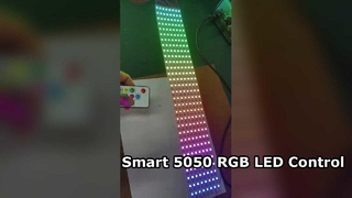 Faixa de LED endereçável IC integrada LED 5050 RGB personalizada