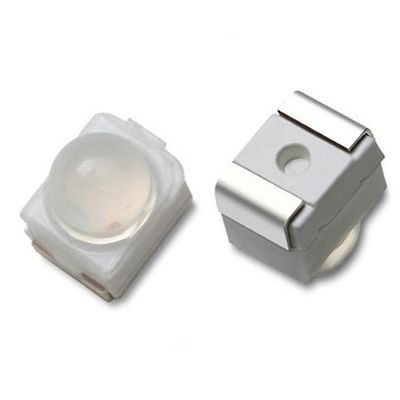 3528 SMD LED dome lens 60 graus Red supper bright 2000mcd led chip diode para semáforo