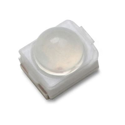 3528 SMD LED dome lens 60 graus Red supper bright 2000mcd led chip diode para semáforo