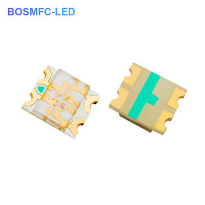 1206 LED RGB 20mA Anti-estática 3216 LED SMD multicolor montada em cima
