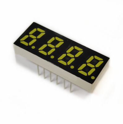 Cor Vermelha Quatro dígitos 7 Segmento Display 0,56 polegadas Para indicador LED