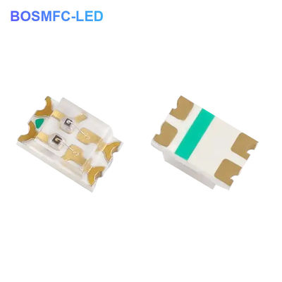 Anti-estático Bi Color 0805 SMD LED Chip 2012 vermelho profundo 660nm &amp; Luz amarela
