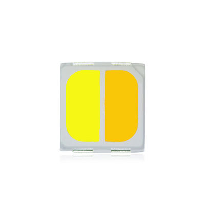 2W 3030 LED SMD Bicolor 2 em 1 Branco quente e branco frio Cor Dissipação de calor