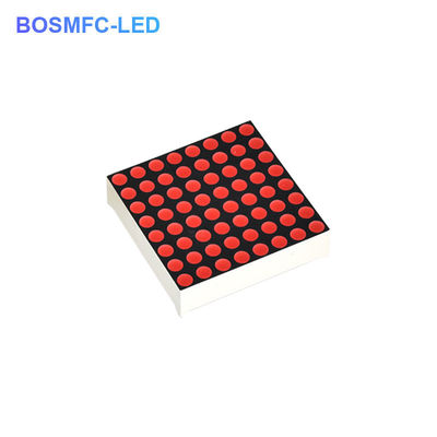 64x64x7.5mm 8x8 Dot Matrix Display, Luz Vermelha LED Matrix Screen