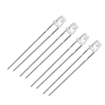 Flat Top UV LED Chip Diodo 3mm através do buraco 365nm para detecção de jóias