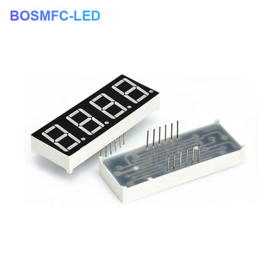 Cara preta 4 dígitos 7 segmentos LED Display Module 0,56 polegadas Prático