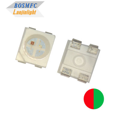 RoHS 20mA LED Bi color SMD 3528 Luz Vermelha &amp; Verde Para Lâmpadas LED