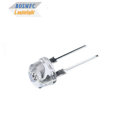 Chapéu de palha 10 mm 8 mm através de um diodo emissor de LED para a luz do palco