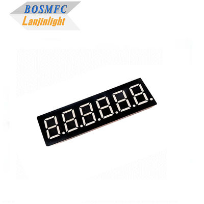 Eletrônica 7 Segmento Display Branco 0,36 polegadas 6 dígitos Durável