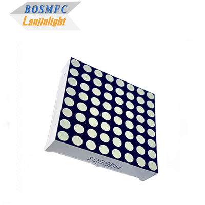 64x64x7.5mm 8x8 Dot Matrix Display, Luz Vermelha LED Matrix Screen