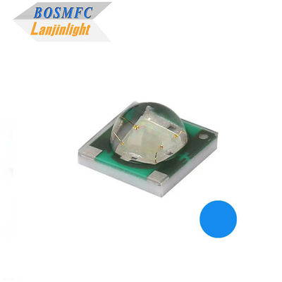 Luz azul 3W LED de alta potência 3535 SMD 700mA 1000mA Com suporte cerâmico