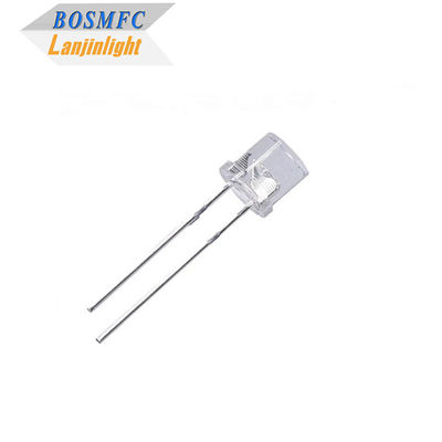 Flat Top 5mm IR LED Chip 940nm 850nm comprimento de onda para sensor de fumaça