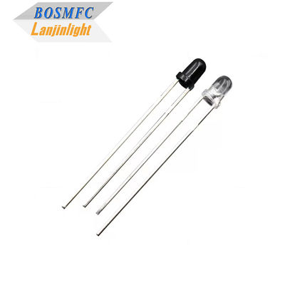 Chip LED IR durável de 3 mm Multipurpose através do buraco 940nm 850nm