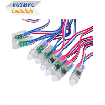 RGB Full Color Programmable DC5V LED Module WS2811 12mm Waterproof IP68 Smart Pixel Luzes de Natal RGB Luzes de Cordel