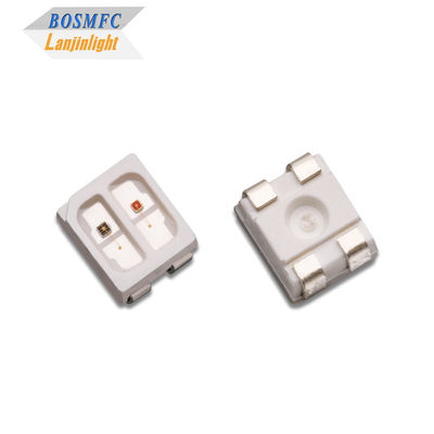 LED SMD 3528 de cor dupla vermelho 620nm + infravermelho 860nm projetado para terapia estética, tratamento sinérgico da pele e alívio da dor.