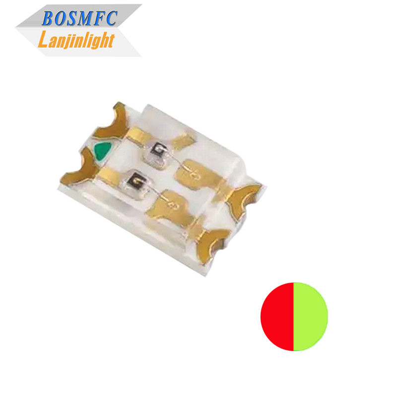 Durabilidade 0805 Bi Color SMD LED Emitting Diode Vermelho E Verde Superfície Montada 2012 20mA