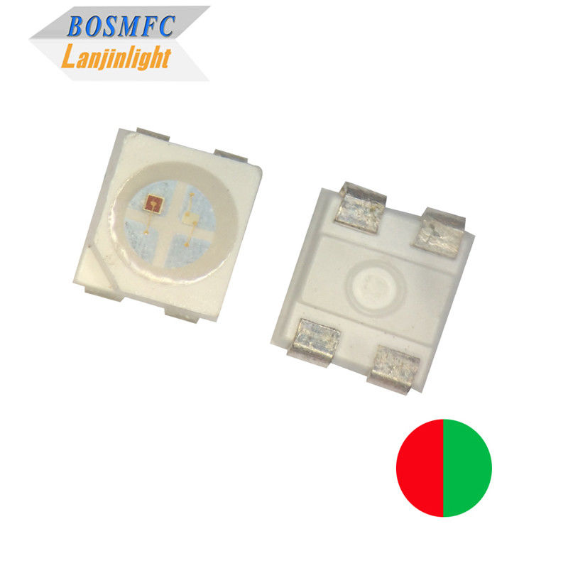 RoHS 20mA LED Bi color SMD 3528 Luz Vermelha &amp; Verde Para Lâmpadas LED