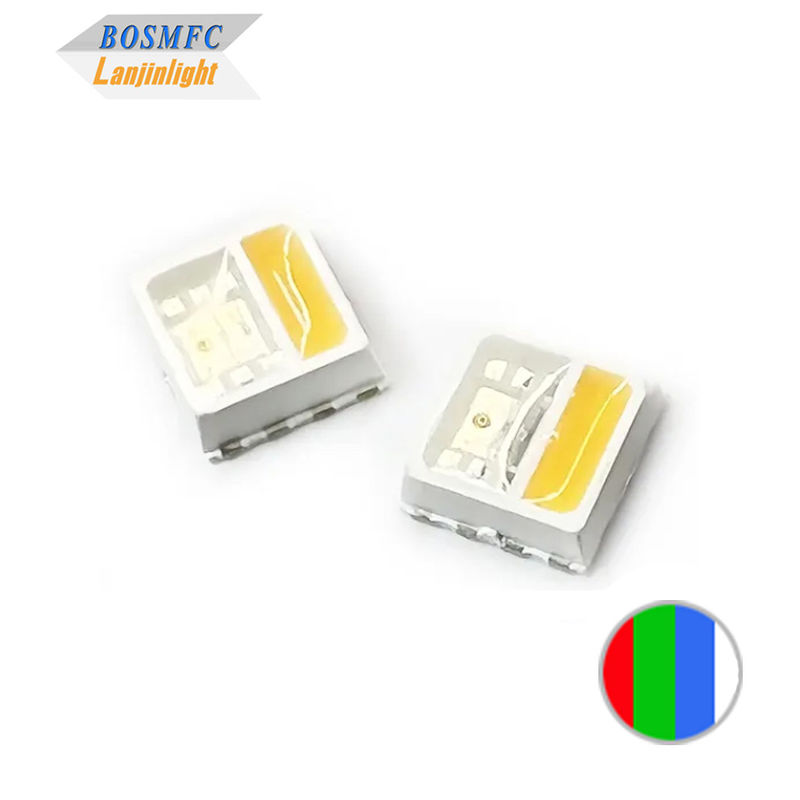 3538 RGBW LED Full Color 3535 RGB LED Chip Para Faixa LED Multi Color Flexível