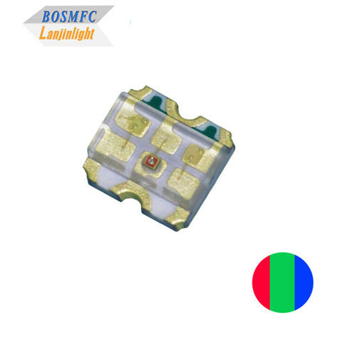 PLCC6 1615 LED tricolor 0,4 mm espessura T 0603 RGB SMD LED Para luz de lavagem
