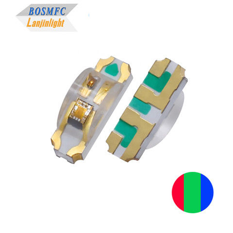 Visão lateral 1206 Multi Color SMD LED para alto-falante Iluminação RGB 1204 LED chip com IC interna auto flashing