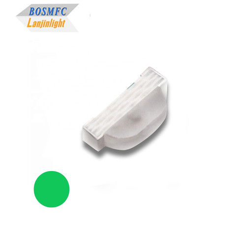 Vista lateral prática 0805 SMD LED Comprimento de onda 520-535nm Cor verde 60mW