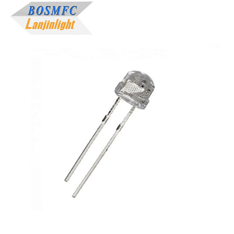 1.2V-1.5V 5mm Diodo de lâmpada LED de chapéu de palha F5 940nm para controlador