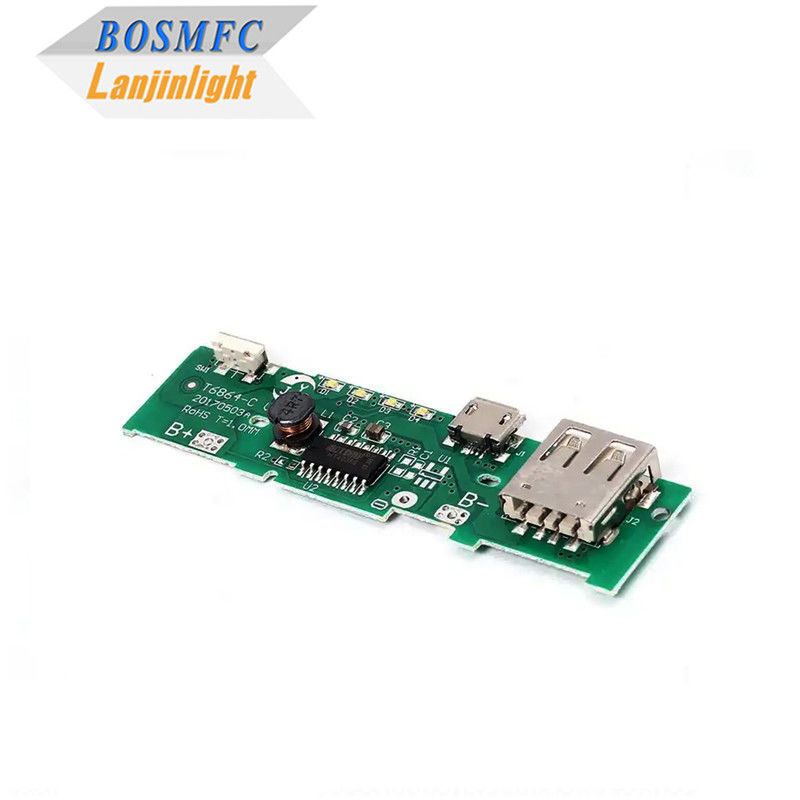 Prático 1206 SMD LED PCBA módulo retangular para telefone celular de carga Power Bank módulo PCB