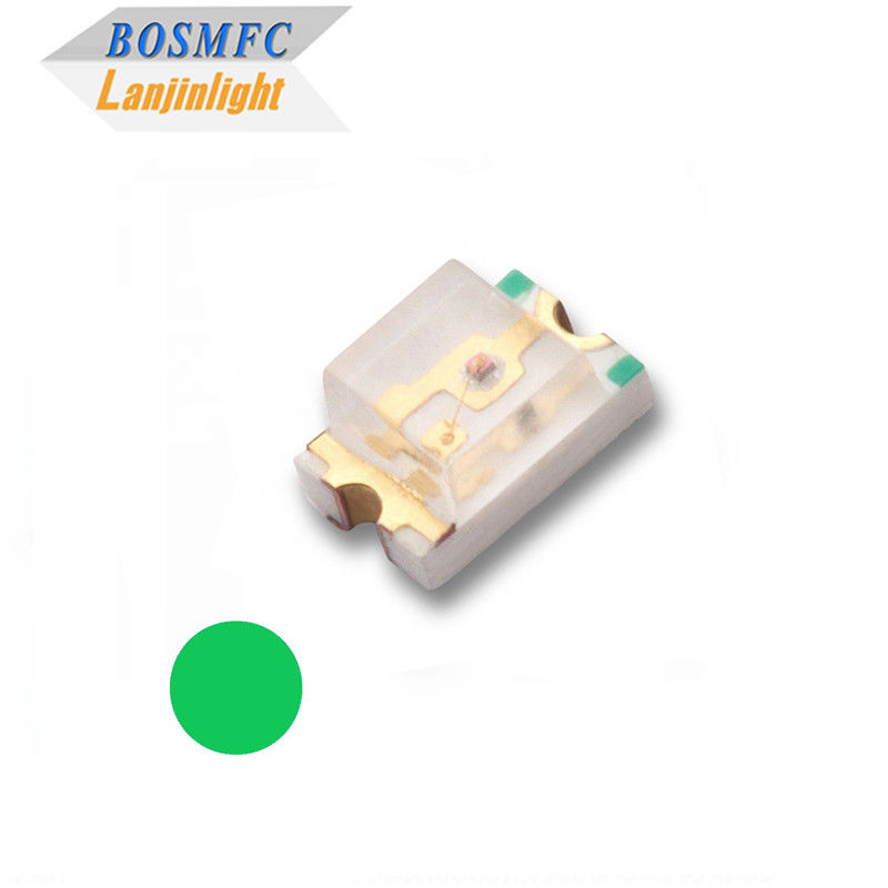 0805 Diodo LED SMD superior 0.06W 2.8V-3.4V Chip de luz verde Para barra de luz LED