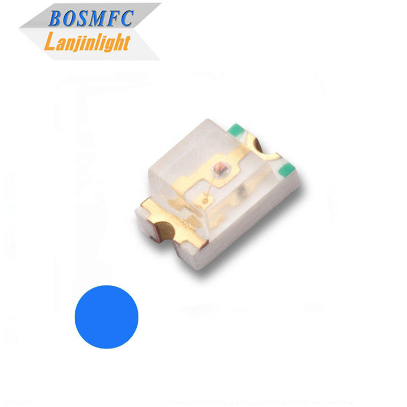 0805 SMD LED chip de diodo emissor de luz azul China 18 anos led fábrica