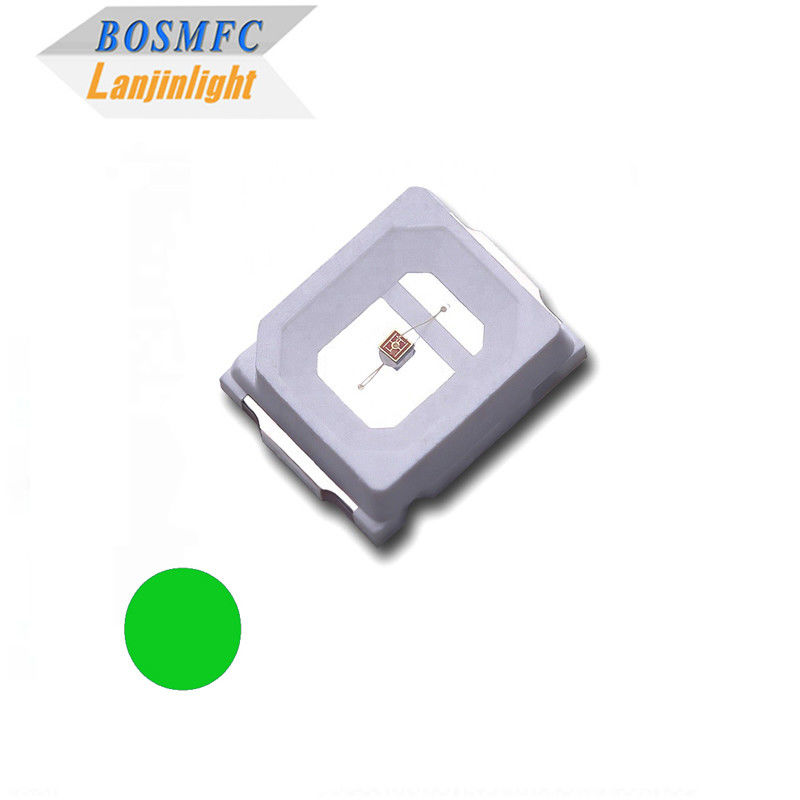 Chip de luz verde LED SMD 2835 Alto brilho para placa de lâmpada de módulo de sinalização