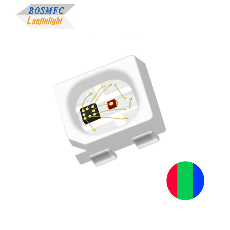 Smart SMD 2121 RGB LED Chip de IC embutido SK6812 WS2811 WS2812 endereçável para faixas de luz decorativas