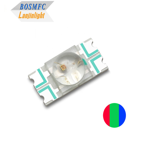 teclado exclusivo 4028 RGB SMD LED 4027 Full Color Light LED Tri Color
