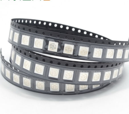 Diodo LED SMD de alta luminosidade 5050 Diodo LED de luz vermelha para cartão publicitário