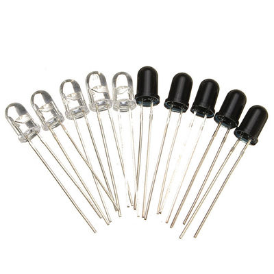 5mm IR LED Chip 850nm 890nm 940nm 980nm através do buraco para o termômetro