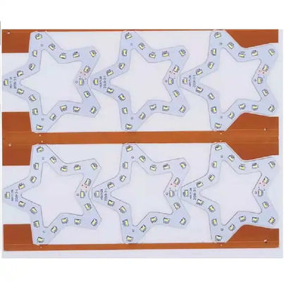 personalizar placa de circuito LED multicamada de PCB estrela, FR4 Alumínio placa PCBA com LEDs