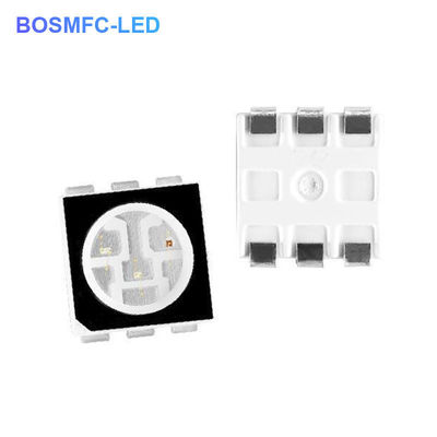 5050 RGB SMD LED Flace Surface Mount Device Package para interiores e exteriores