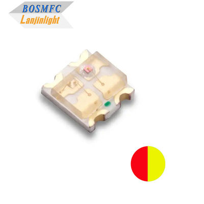 Anti-estático 0603 LED SMD Bicolor, Vermelho e Amarelo 1615 LED Chip Super Brilhante
