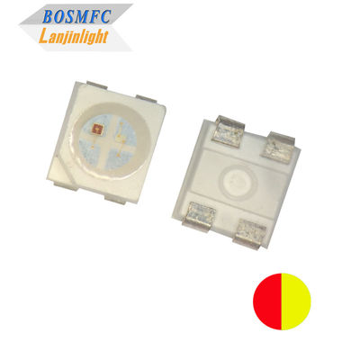 PLCC4 SMD LED 3528 chip de luz vermelha e amarela estável 4 pinos