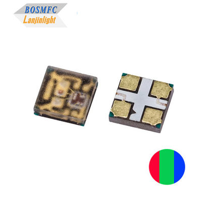 Super Bright Multi Color PLCC4 2020 RGB LED 12mA Controle inteligente individual integrado IC