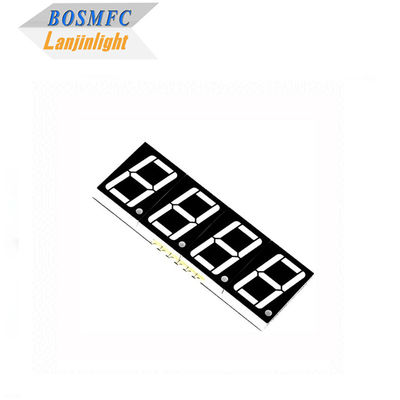 Cara preta 4 dígitos 7 segmentos LED Display Module 0,56 polegadas Prático