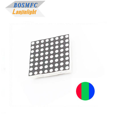 Rohs 8x8 Dot Matrix LED Display, RGB estável LED Dot Matrix Display