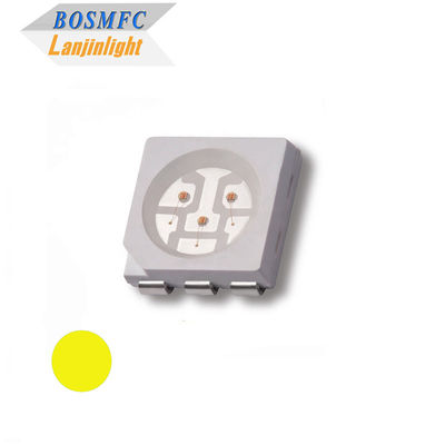 5050 SMD LED Diodo emissor de luz amarelo Chip LED Amber para lâmpada LED placa de matrícula