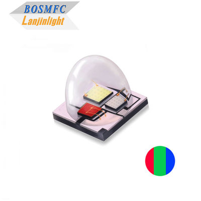 9W LED de alta potência 5050 RGB LED 60 graus Lente de cúpula SMD Diodo para luzes de palco ao ar livre
