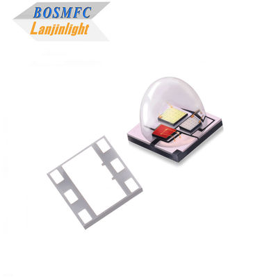 9W LED de alta potência 5050 RGB LED 60 graus Lente de cúpula SMD Diodo para luzes de palco ao ar livre