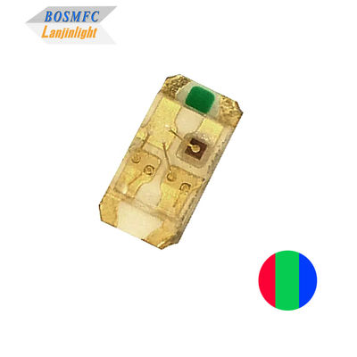 0603 RGB LED Sanan chips 1608 SMD Tricolor (vermelho, verde, azul)