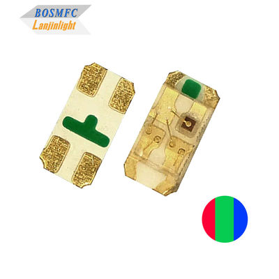 0603 RGB LED Sanan chips 1608 SMD Tricolor (vermelho, verde, azul)