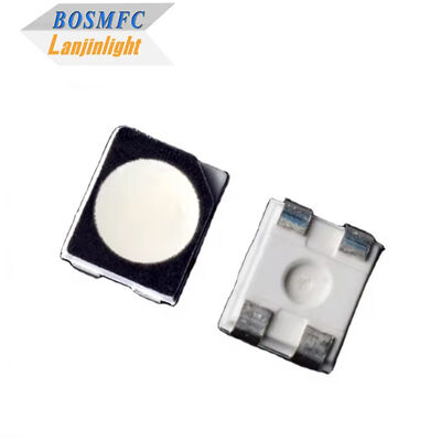 3528 LED SMD tricolor RGB PLCC-4 Chip Light Emitting Diode com caixa preta para luz de fundo e indicador