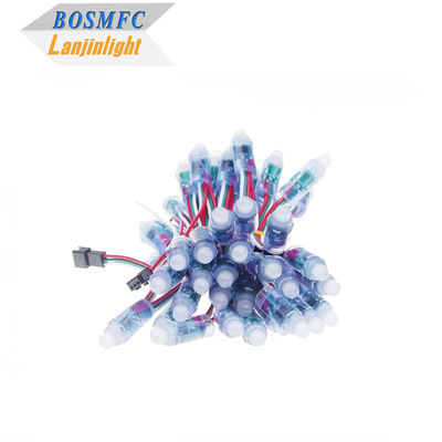 RGB Full Color Pixel Waterproof WS2811 Pixels Digital Adressable LED Globo Lâmpadas 12mm DC 5V